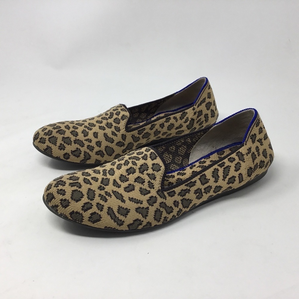 Rothy's Leopard Print Loafers